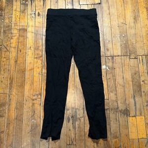 Truth by Republic Leggings Women's Medium Black Rayon Stretch Elastic Waist